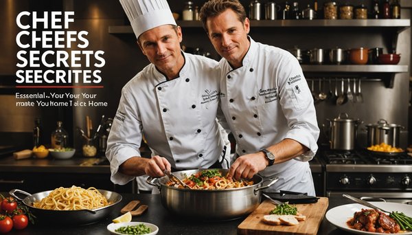 Secrets de chefs : Techniques incontournables pour réussir vos plats à la maison